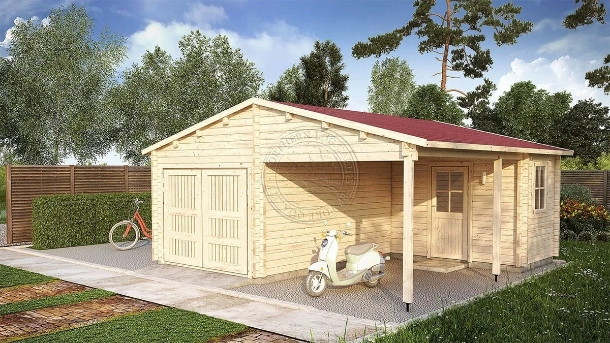 The Benefits Of Log Cabin Garages – Northern Log Cabins Ltd