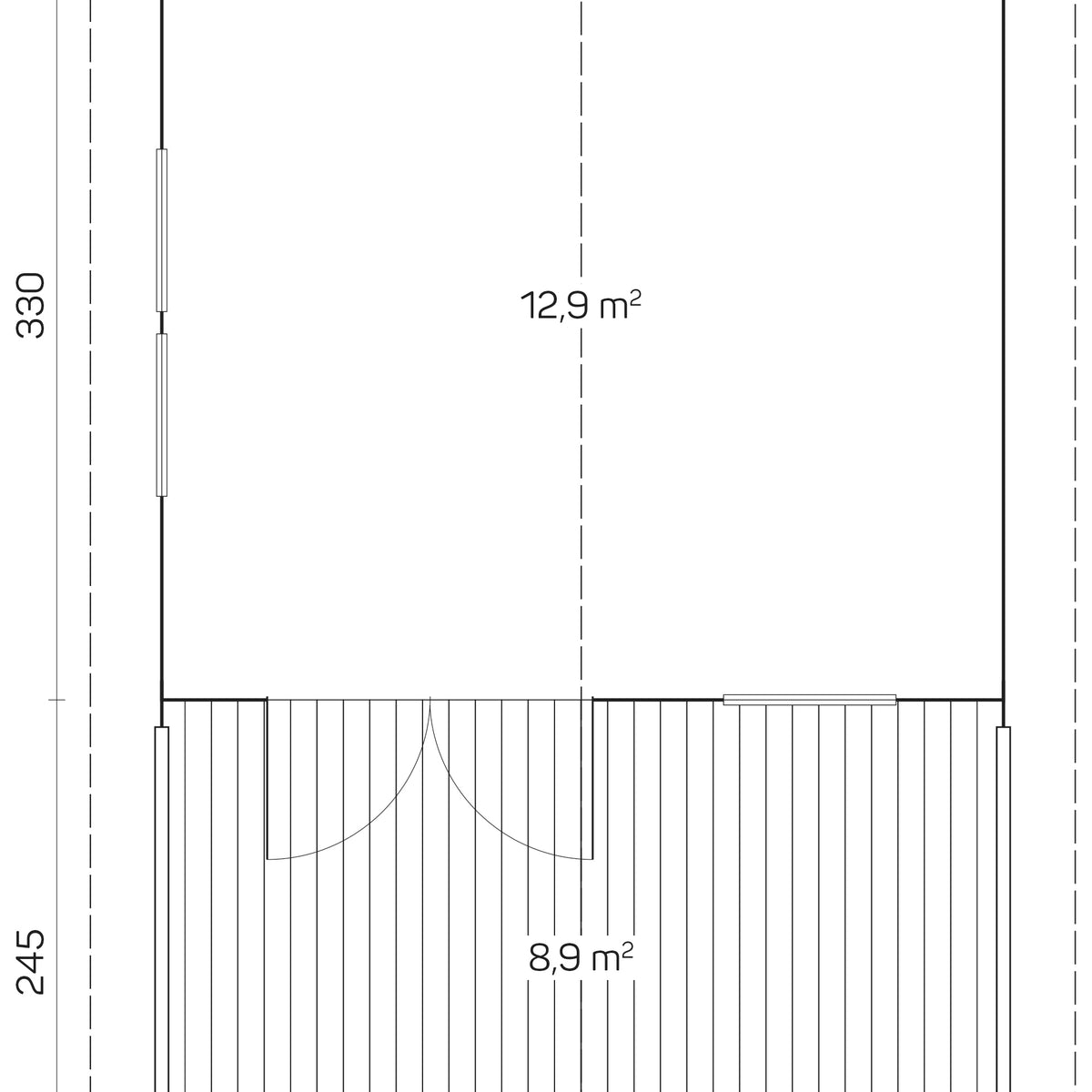 Montana 4.0x6.0m Log Cabin – Northern Log Cabins