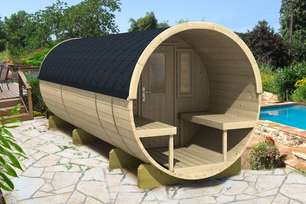 Camping Barrel 480 | Glamping Pods