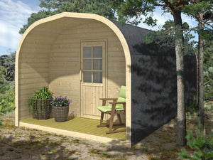 Camping Pod Suite 5.8 x 2.4m | Glamping Pods