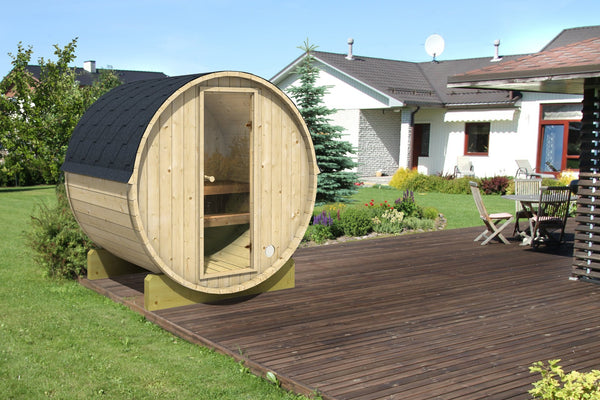 Terrace Sauna 1.6 x 2.3m | Glamping Pods