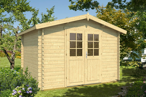 BRITTA A 3.2x2.5m Log Cabin