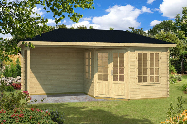 CATANIA 5.8x3.0m Log Cabin