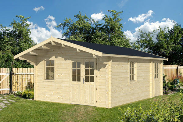 GOTLAND-B 4.4x6.0m Log Cabin