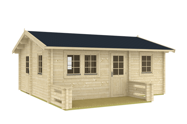 TORINO 6.0x5.2m Log Cabin